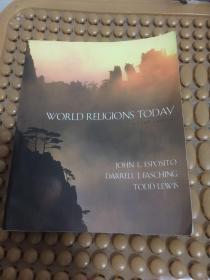 WORLD RELIGIONS TODAY ,英文版