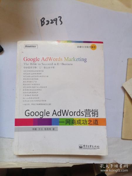 Google AdWords营销：网商成功之道