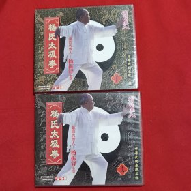 杨氏太极拳（上下）杨振铎主讲 4VCD