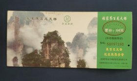 门票:张家界百龙天梯