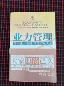 保正版！内页全新！业力管理：善用业力法则 创造富足人生