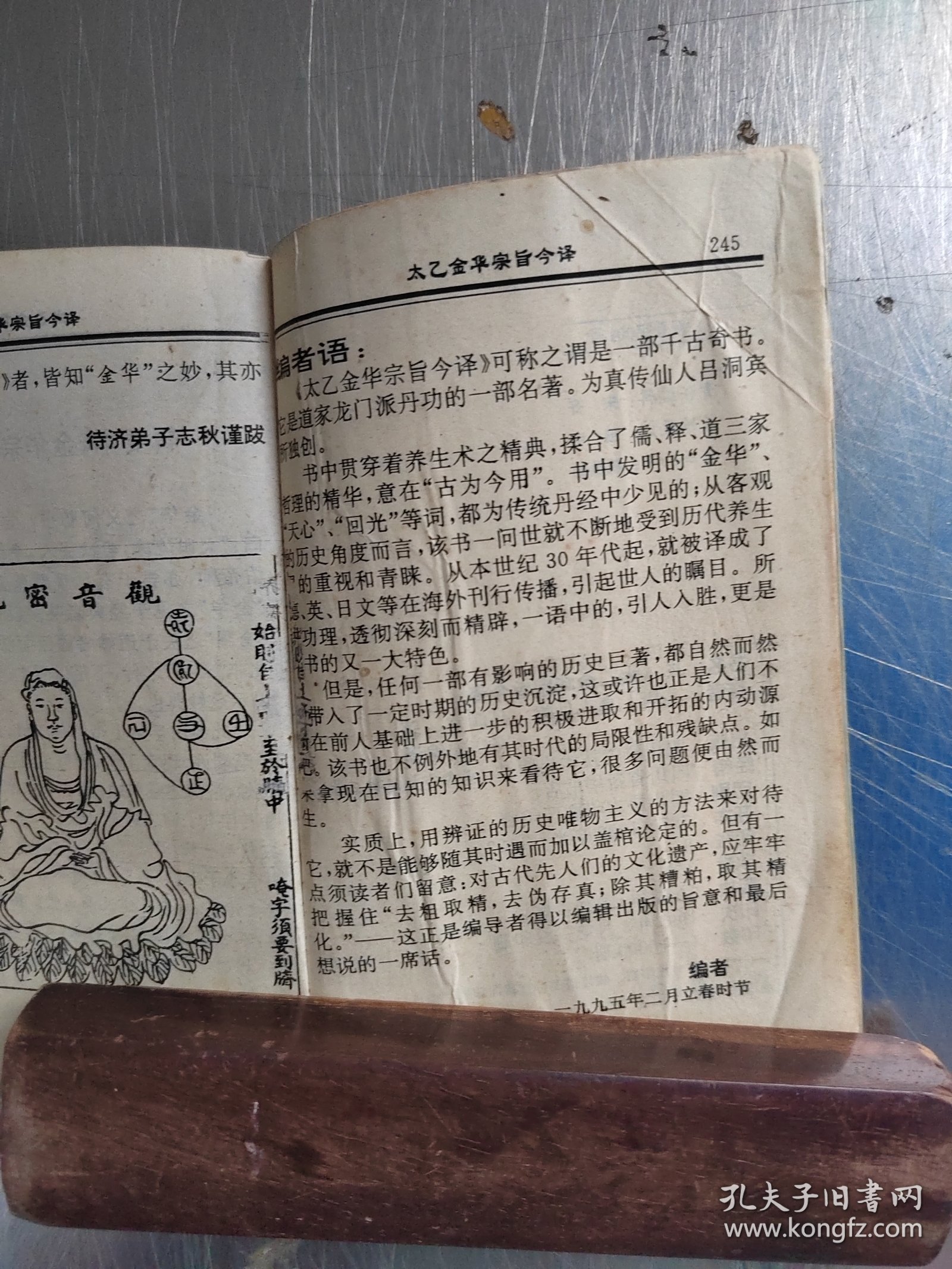 太乙金华宗旨今译:密传仙人丹功秘练法本(正版\有笔记\不影响阅读\书衣有点旧\实物拍摄)
