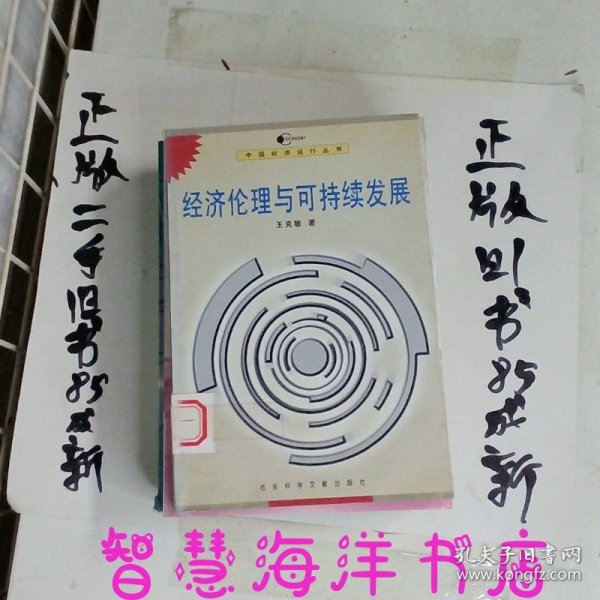 中国经济运行丛书--经济伦理与可持续发展
