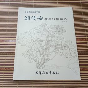 邹传安花鸟线描精选 近似全新好品相 第一版第一次印刷非常少仅仅印3000本 本店仅此一本！