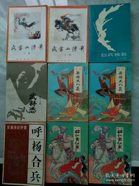 薛仁贵征东等书（共9本全）