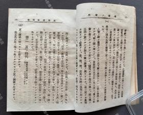 1896年出版《中国历史问答》日文原版一册全（甲午战争时期日本发行中国通史教材，内附甲午中日战争地图、大清帝国全图、春秋战国地图等插图。）