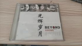 Beyond光辉岁月，cd两碟，曲目细节如图，有歌词本