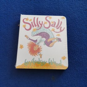 Silly Sally Board Book倒着走的女孩 英文原版