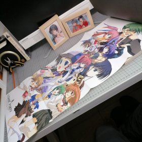 日版 COMIC PARTY VISUAL FUN BOOK こみっくパーティー ビジュアルファンブック 漫画同人会 视觉粉丝书 みつみ美里/甘露树/中村毅 角色设计&原画 资料设定集画集
