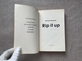 Rip It Up: The Radically New Approach to Changing Your Life 发现你的行动力 正能量 理查德·怀斯曼【英文版】