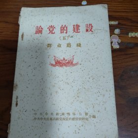 论党的建设群众路线