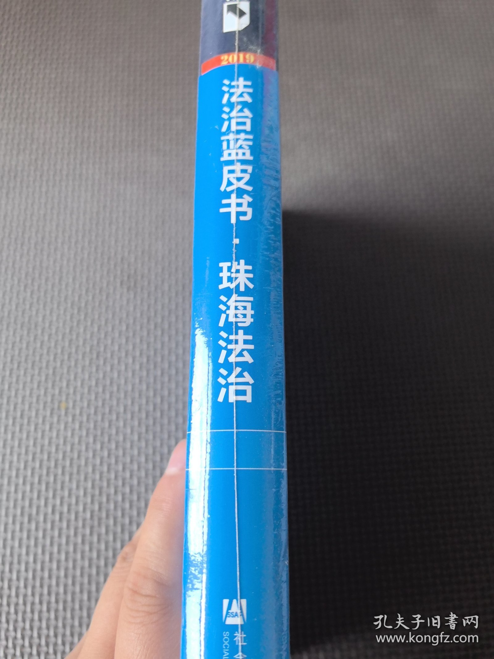 法治蓝皮书：珠海法治发展报告No.1（2019）（软精装 全新未拆封）