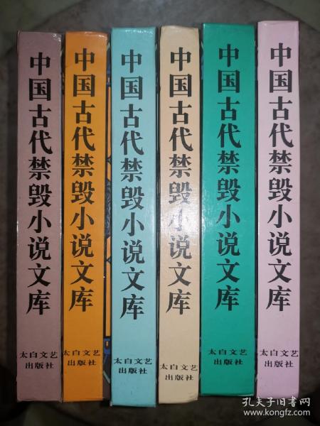 中国古代禁毁言情小说：16开本