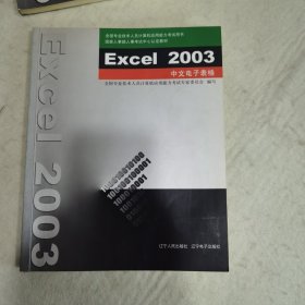 Excel 2003中文电子表格〈配word2003盘）