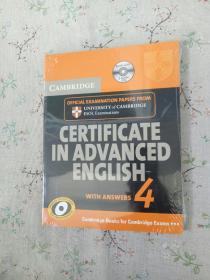 CERTIFICATE IN ADVANCED ENGLISH 4  【附光盘】