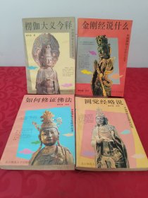 中国神秘文化研究丛书4册合售:楞伽大义今释、金刚经说什么、如何修证佛法、圆觉经略说