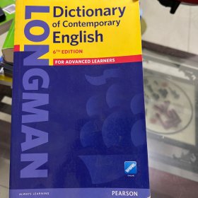 Longman Dictionary of Contemporary English 朗文英英词典字典 英文原版朗文当代高阶英语词典辞典 第6版