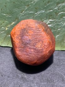 精美川料火焰纹南红玛瑙明料原石一颗