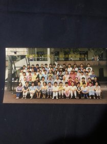 济南客车厂中学初三三班全体师生毕业留念1999年6月老照片合影老集体照毕业照