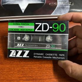 老版空白磁带 最老款 国产ZZZ ZD-90,