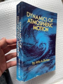 现货  英文版 Dynamics of Atmospheric Motion