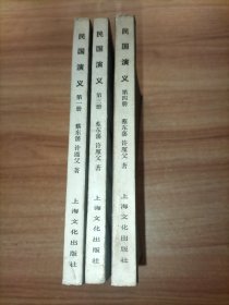 中国历代通俗演义 民国演义 第一三四册 3本合售