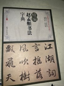 精编赵孟頫书法字典