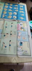 生活知识挂图（二）妇女卫生组 妇女生产组
