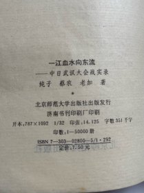 一江血水向东流：中日武汉大会战实录