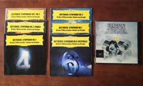 贝多芬交响曲全集 黑胶LP唱片八张 包邮