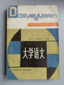 收藏品 大学语文 华东师范大学出版社 实物照片品相如图