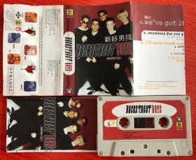 原版磁带 新好男孩 BACKSTREET BOYS 同名专辑 首版卡带盒带录音带 后街男孩