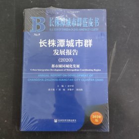 长株潭城市群蓝皮书：长株潭城市群发展报告（2020） 全新未拆封