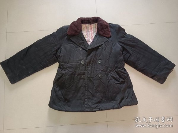 老棉袄 半身棉大衣 图片有尺寸自定不保合身 道具收藏