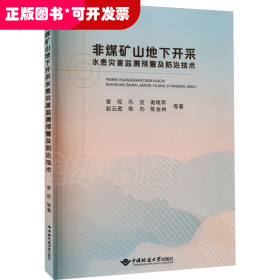 非煤矿山地下开采水患灾害监测预警及防治技术