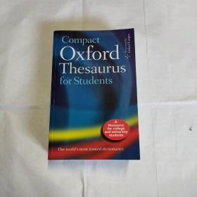 Compact Oxford Thesaurus for University and College Students