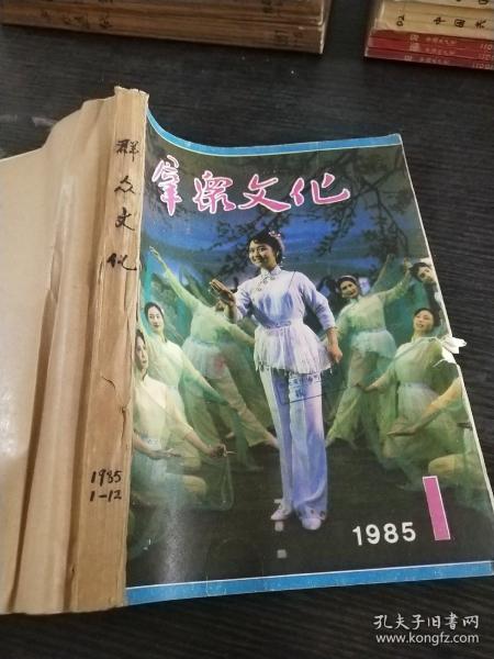 群众文化1985年1-12期合订本