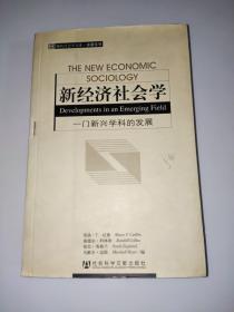 新经济社会学：一门新兴学科的发展   八成新 书脊有书钉 实物照片