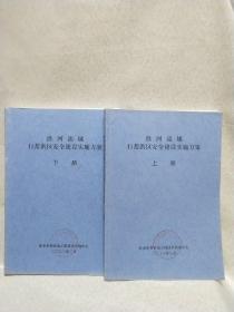 淮黄流域行蓄洪区安全建设实施方案 上下两册