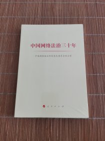 中国网络法治三十年