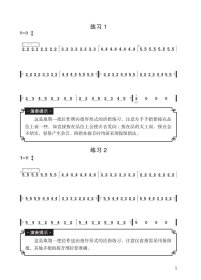 每日必弹 琵琶指能练习曲