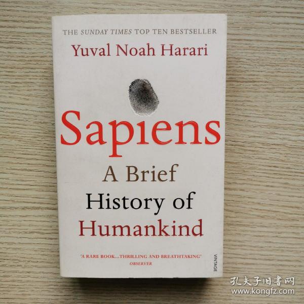 Sapiens：A Brief History of Humankind