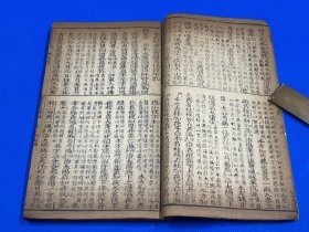 乾隆五年 芸生堂 木刻 中医药书 《重镌本草医方合编》六册 六卷 一套全  全书精写刻  版本较少见  大开本  25.5*15.6cm