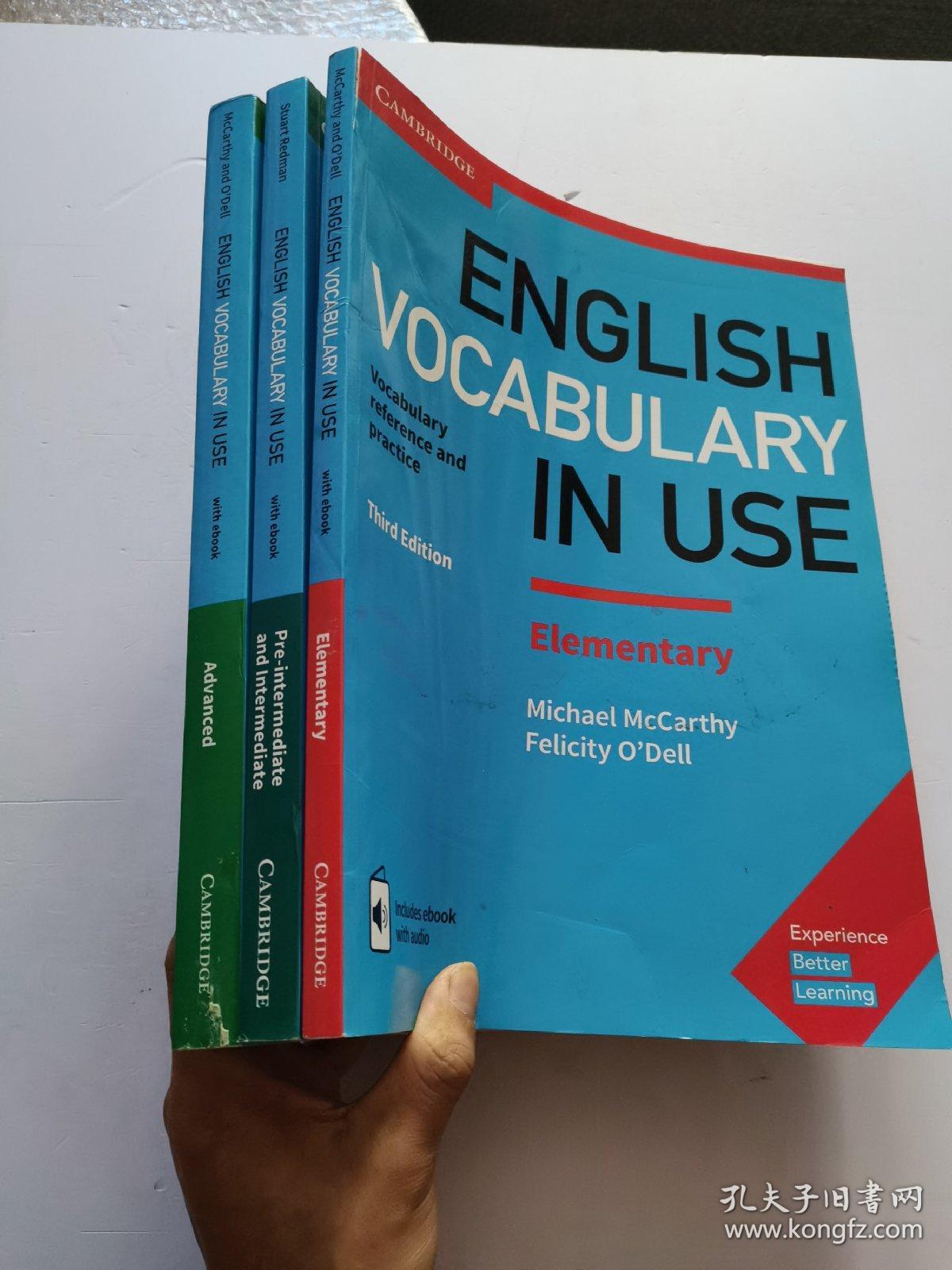 English Vocabulary in Use: 3册合售