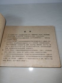 中央统一分配物资订货目录（冶金产品、燃料、化工产品、建筑材料、森工产品、轻纺产品、电机产品、火工产品）