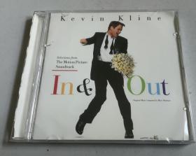 in&out《新郎向后跑》电影原声音乐打口碟cd光盘