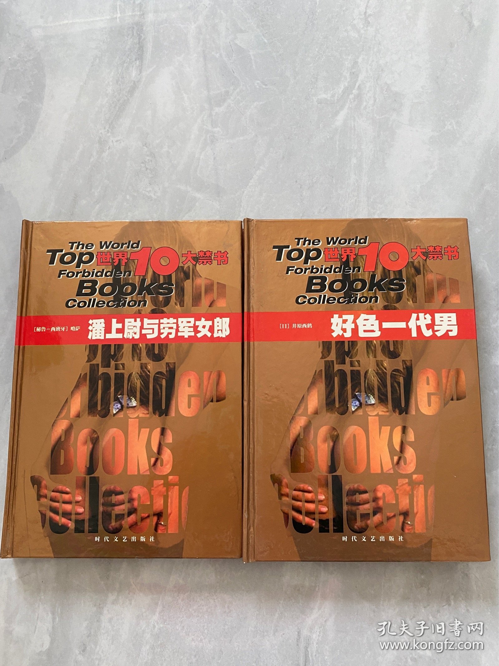 名人的哀荣：世界十大禁书（潘上尉与劳军女郎、好色一代男）两本合售