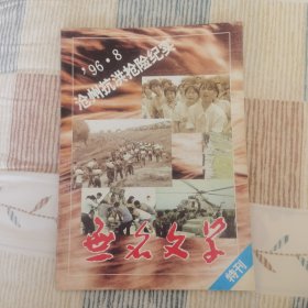 96•8沧州抗洪抢险纪实 无名文学特刊