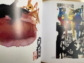 雨过野风堂：蔡寅坤大写意花鸟画艺术(大16开精装本铜版纸彩印 作者毛笔签名本 并附手稿一张)