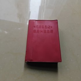 毛泽东选集成语典故注释